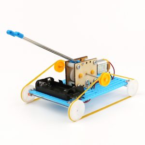 DIY Pedagogiska Electric Robot Tank Scientific Uppfinning Leksaker