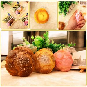 Squishy Puff Jumbo 10cm Icing Frosting Original Förpackning Collection Decor Present Toy