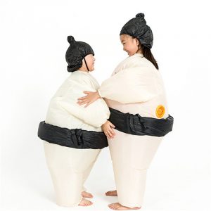 Sumo Inflatable Costume bilnival Party Fancy djurkläder för barn
