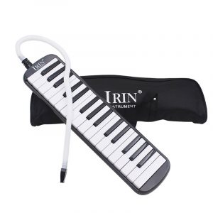 IRIN 32 Key Melodica Harmonica Electronic Keyboard Mouth Organ med handväska