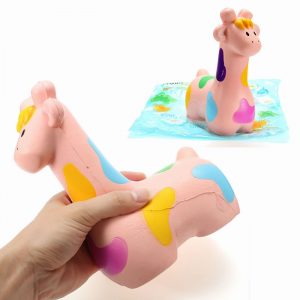 NEJ NEJ Squishy Giraff Jumbo 20cm Långsam Rising Med Packaging Collection Present Inredning Soft Squeeze Toy