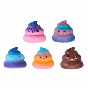Squishy Galaxy Poo Squishy Handkudde 6.5CM Långsam Rising Med Packaging Collection Present Decor Toy