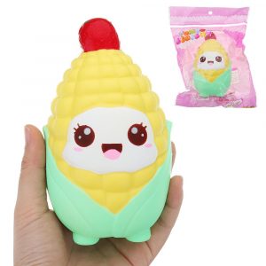 Corn Squishy 9 * 14,5 CM långsammare med Packaging Collection Present Soft Toy