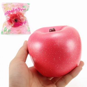 YunXin Squishy Apple Jumbo 10cm Mjuk Långsam Rising Med Packaging Collection Present Decor Toy