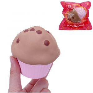 Cone Squishy 8CM långsammare med Packaging Collection Present Soft Toy