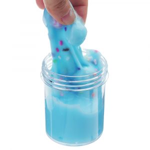 120ML Puff Slime Lollipop Cotton Mud DIY Present Toy Stress Reliever