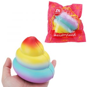 Galaxy Poo Squishy 10CM långsammare med Packaging Collection Gift Soft Toy