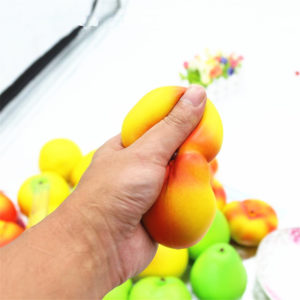 10.5CM Peach Squishy Slow Rising Cute Phone Strap Pendant Scented Stress Bread Kids Toy
